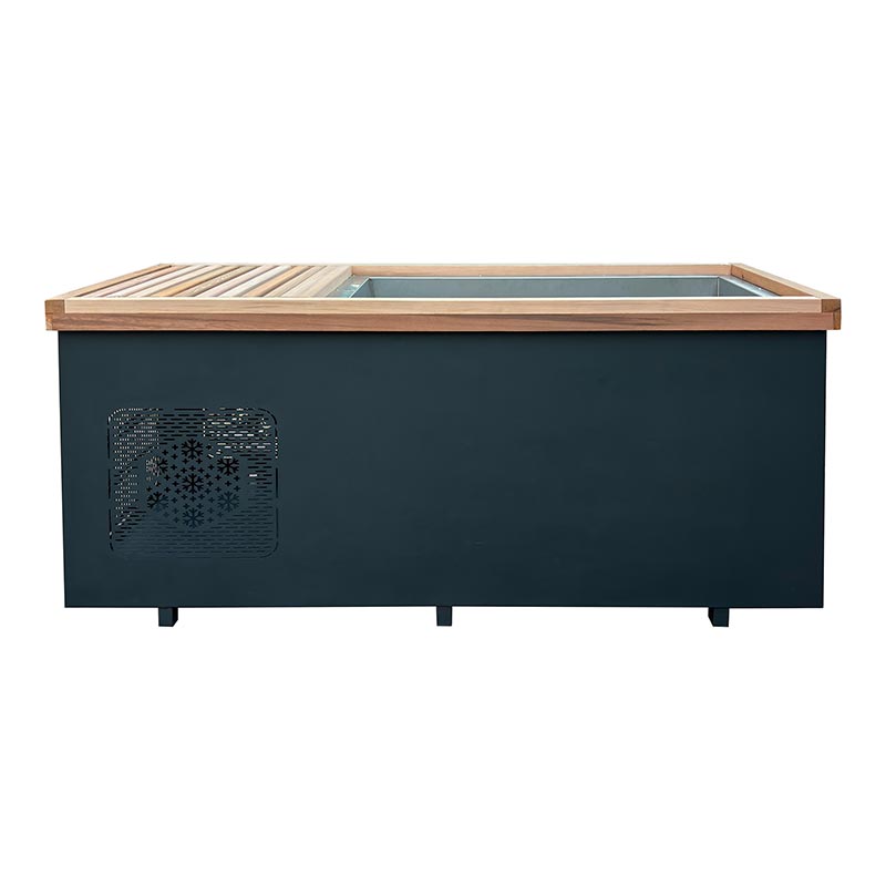 Suur Red Cedar Cold Plunge 304 roostevabast terasest