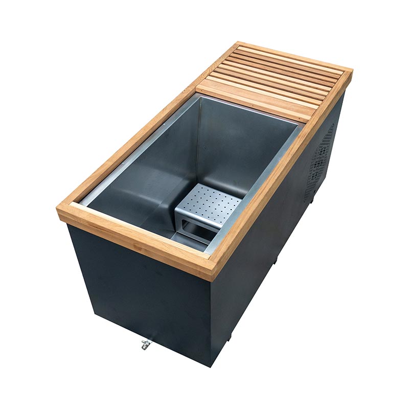 Suur Red Cedar Cold Plunge 304 roostevabast terasest
