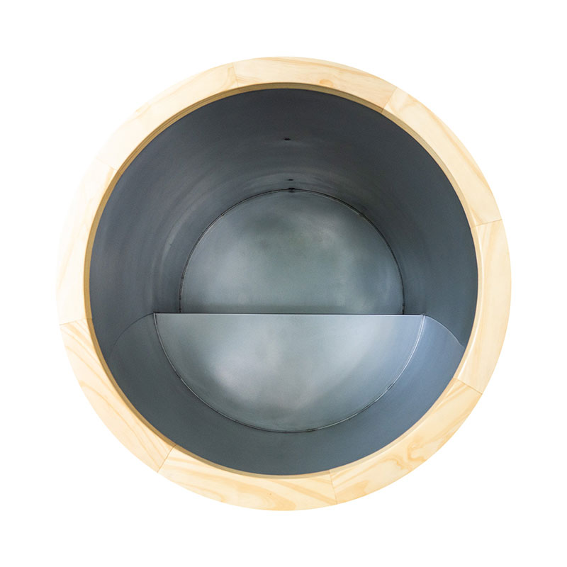 Komposiitjäävann 304 roostevabast terasest voodriga