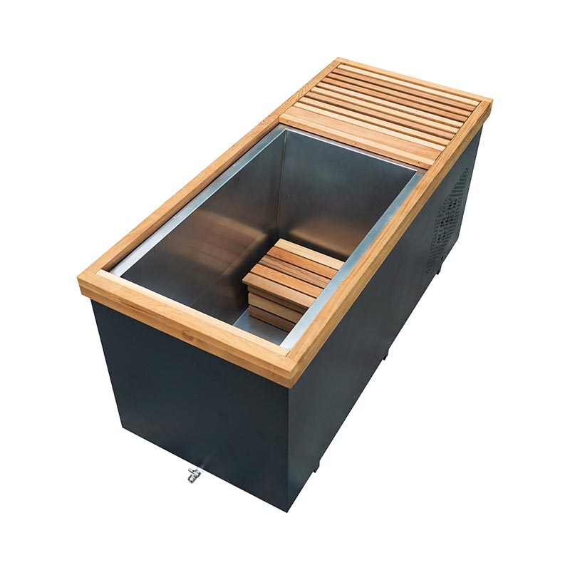 Suur Red Cedar Cold Plunge 304 roostevabast terasest