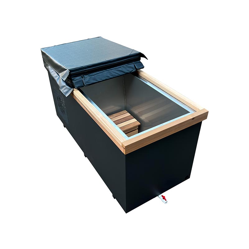 Suur Red Cedar Cold Plunge 304 roostevabast terasest