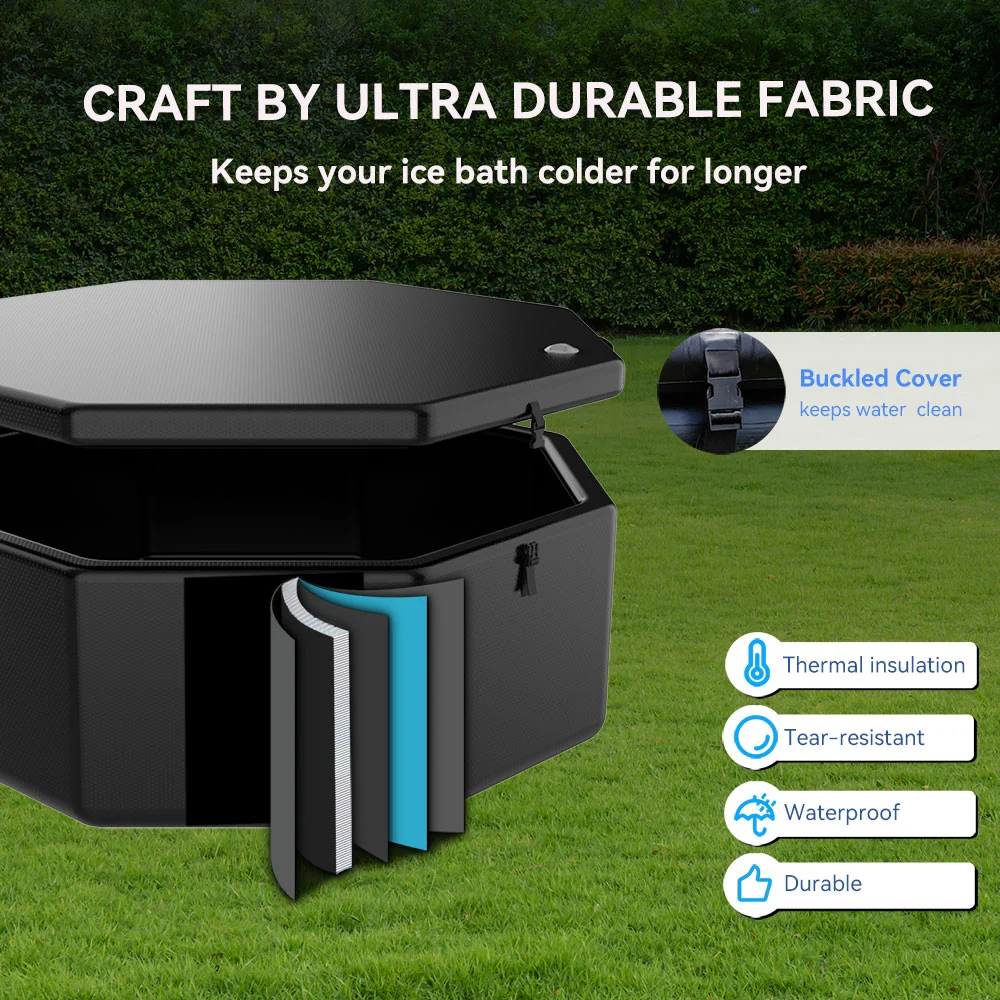 Octagon Ice Pod Pvc Inflated Portable For Outdoor